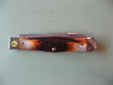   DANIELS FAMILY KNIFE BRANDS-TITUSVILLE CUTLERY-LEXINGTONIAN-AMBER STAG #2
