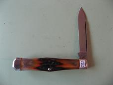  DANIELS FAMILY KNIFE BRANDS-TITUSVILLE CUTLERY-LEXINGTONIAN-AMBER STAG #3