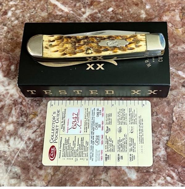CASE TRAPPER KNIFE 2009-2010 TRANSITION SERIES 6254SS TRAPPER RARE MIB SFO