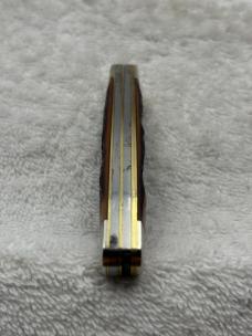 Ka-bar Vintage 3 Blade Stockman 1100 Pocket Knife Made In USA (#72)