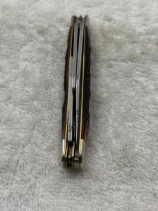 Ka-bar Vintage 3 Blade Stockman 1100 Pocket Knife Made In USA (#72)