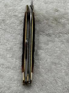 Ka-bar Vintage 3 Blade Stockman 1100 Pocket Knife Made In USA (#72)