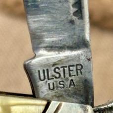 ULSTER VINTAGE MADE IN USA  LONG PULL 3 BLADE STOCKMAN POCKET KNIFE (224)