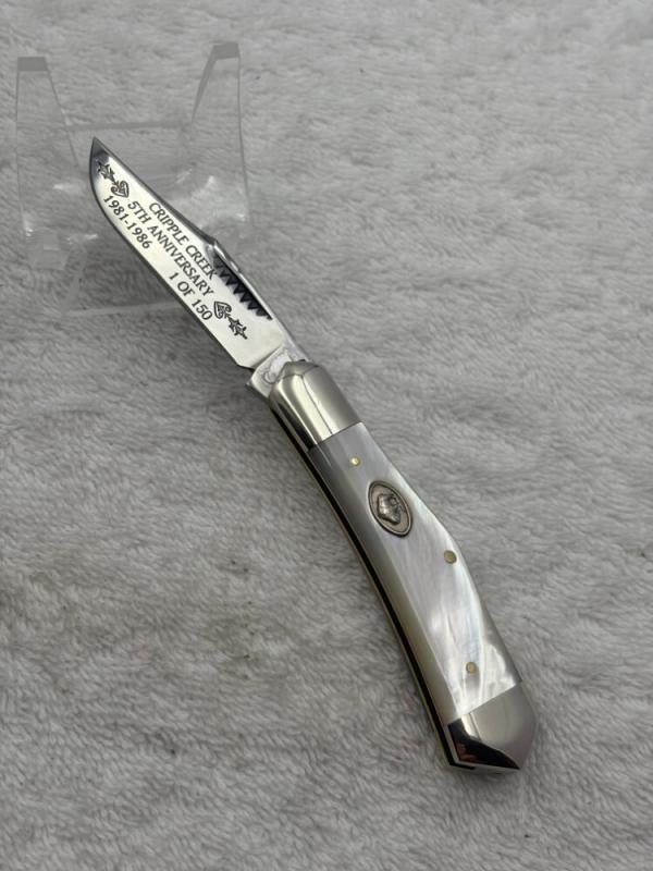 Cripple Creek 1986 Bob Cargill 1 Blade Swayback Jack 1 of 500 5th Anniversary (#70)