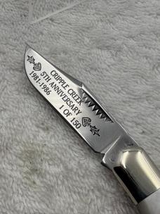 Cripple Creek 1986 Bob Cargill 1 Blade Swayback Jack 1 of 500 5th Anniversary (#70)