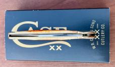 CASE XX 10 DOT SECOND CUT RED STAG JIGGED BONE MINI-COPPERLOCK #R51749L 2010 MIB