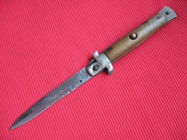 Antique Old Handmade Unique Switchblade Stiletto Knife