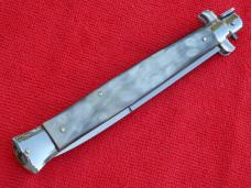  New Beltrame 13"  Italian Stiletto Brazilian-Horn Handles- SS Bayonet grind Blade III
