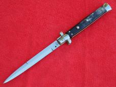  New Beltrame 13"  Italian Stiletto Brazilian-Horn Handles- SS Bayonet grind Blade IIII
