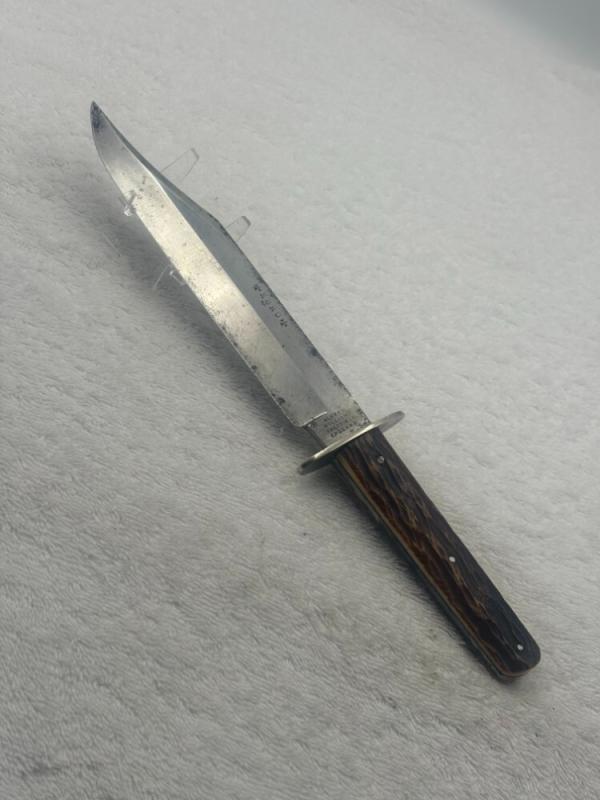 Alfred Williams Vintage EBRO Fixed Blade Knife Made In Sheffield England (#1)