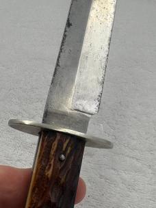 Alfred Williams Vintage EBRO Fixed Blade Knife Made In Sheffield England (#1)