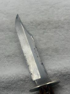 Alfred Williams Vintage EBRO Fixed Blade Knife Made In Sheffield England (#1)