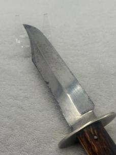 Alfred Williams Vintage EBRO Fixed Blade Knife Made In Sheffield England (#1)