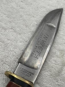 E M Dickinson Vintage Fixed Blade The Invicta Made In Sheffield England Rare (#4)
