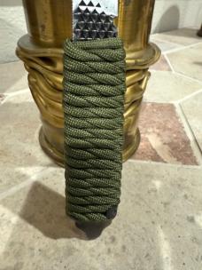 Hand Made Carbon Steel Full Tang Fixed Blade Boot Knife Made from a File