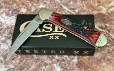 CASE WHARNCLIFF CRIMSON BONE COPPERLOCK KNIFE CCC KNIFE 2012 61549WL SS MIB