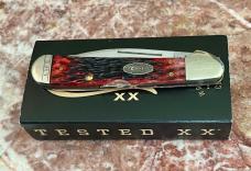 CASE WHARNCLIFF CRIMSON BONE COPPERLOCK KNIFE CCC KNIFE 2012 61549WL SS MIB