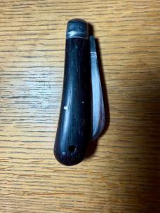 Vintage Hammer Brand Hawkbill Knife #142 Rosewood Handles