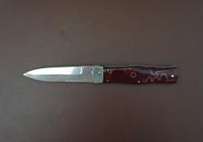 NEW FROM MIKOV "PREDATOR RAFFIR RED"1/2 GRIND "POLISHED" CZECH REPUBLIC