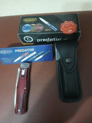 NEW FROM MIKOV quotPREDATOR RAFFIR REDquot12 GRIND quotPOLISHEDquot CZECH REPUBLIC