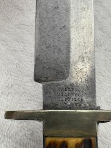 Challenge Cutlery Co Fixed Blade Knife Made In Sheffield England (#7)