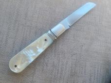 Vincenzo Balistreri Fancy Jack..3.7...MOP...Rwl34 Wharncliffe.. blue mosaic pin....coa.slip