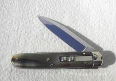 NEW AGA BARON 8" BRAZILIAN HORN NICKEL SILVER COMPONENTS CAMPOLIN MANIAGO ITALY - W/BOX & POUCH