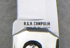 NEW AGA BARON 8" BRAZILIAN HORN NICKEL SILVER COMPONENTS CAMPOLIN MANIAGO ITALY - W/BOX & POUCH