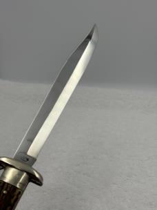 Hugo Koller Vintage Folding Bowie Knife Made In Germany Rare (#8)