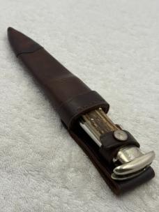 Hugo Koller Vintage Folding Bowie Knife Made In Germany Rare (#8)