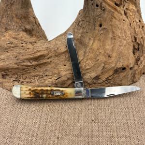 Case XX USA 6254 SS 8 Dot 2022 2 Blade Trapper Folding Pocket Knife 225