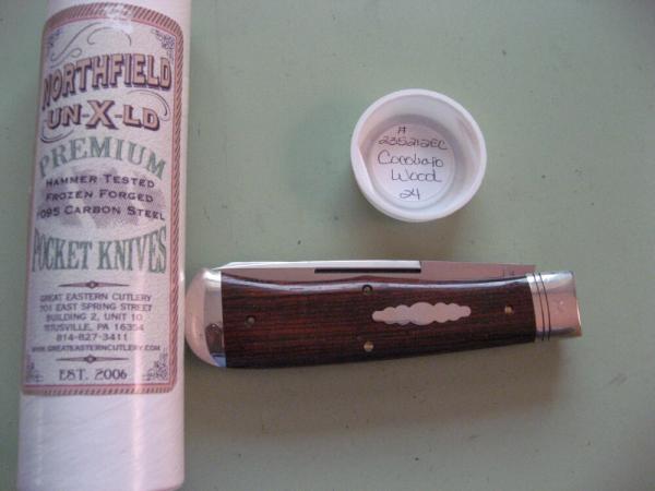 GREAT EASTERN NORTHFIELD 235212EC JUMBO TRAPPER COCOBOLO