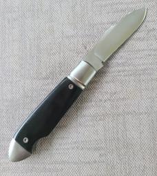 Vincenzo Balistreri Buffalo Horn Bullet Head Easy Open.3.75"...Flutedl..AEB-L..filework...coa..slip.