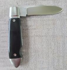 Vincenzo Balistreri Buffalo Horn Bullet Head Easy Open.3.75"...Flutedl..AEB-L..filework...coa..slip.