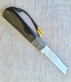 Vincenzo Balistreri Buffalo Horn White Wolf..Fools Gold shield. bead..Filework..Jiimping....Coa/Slip