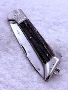 J.S. Holler & Co Vintage 1 Blade Lock Back Folder Made In Germany Rare (#38)