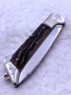 J.S. Holler & Co Vintage 1 Blade Lock Back Folder Made In Germany Rare (#38)