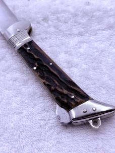 J.S. Holler & Co Vintage 1 Blade Lock Back Folder Made In Germany Rare (#38)