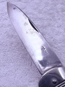J.S. Holler & Co Vintage 1 Blade Lock Back Folder Made In Germany Rare (#38)
