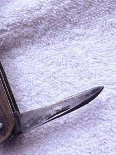 Gebr Jansen Vintage 3 Blade Antique Pocket Knife With Corkscrew Made In Germany (#56)