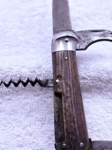 Gebr Jansen Vintage 3 Blade Antique Pocket Knife With Corkscrew Made In Germany (#56)