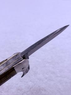 Gebr Jansen Vintage 3 Blade Antique Pocket Knife With Corkscrew Made In Germany (#56)