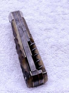 Gebr Jansen Vintage 3 Blade Antique Pocket Knife With Corkscrew Made In Germany (#56)