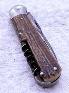 Gebr Jansen Vintage 3 Blade Antique Pocket Knife With Corkscrew Made In Germany (#56)
