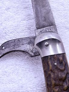 Gebr Jansen Vintage 3 Blade Antique Pocket Knife With Corkscrew Made In Germany (#56)