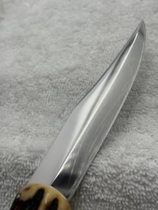 Ed Wusthof Vintage Folding Bowie Knife With Sheath Made In Solingen Germany (#11)