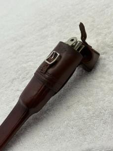 Ed Wusthof Vintage Folding Bowie Knife With Sheath Made In Solingen Germany (#11)