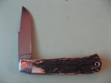 GREAT EASTERN NORTHFIELD 72110LPL MINI LOCKBACK HUNTER BURNT STAG PROTO