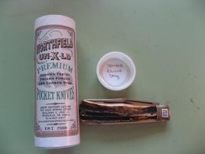 GREAT EASTERN NORTHFIELD 72116LB CODY SCOUT LOCKBACK BURNT STAG