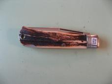 GREAT EASTERN NORTHFIELD 72116LB CODY SCOUT LOCKBACK BURNT STAG 